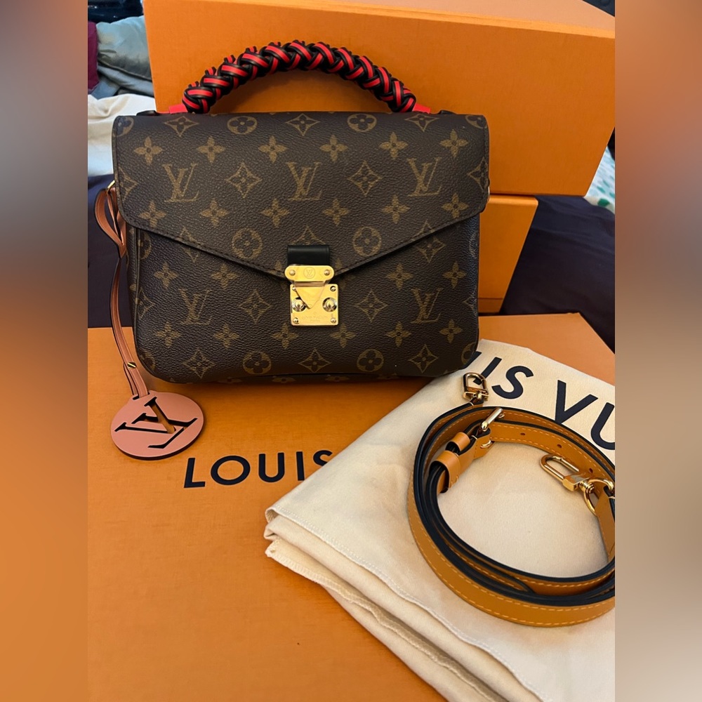 Louis Vuitton braided Pochette